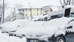 Erzurum Karlarla Kaplandı