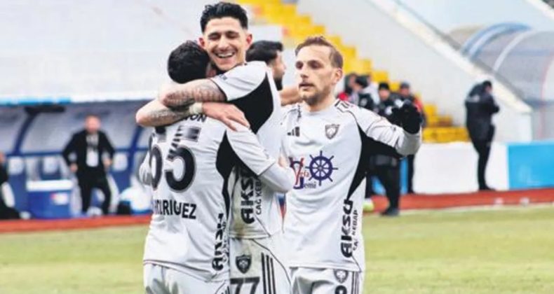 Erzurum liderliği 3 golle aldı