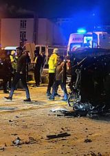 Erzurum'da 4 ara&ccedil;lık zincirleme kaza: 1'i ağır 7 kişi yaralandı