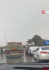 Eskişehir'de 4 aracın karıştığı zincirleme kazada 1 kişi yaralandı