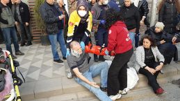 Eskişehir&rsquo;de Kırmızı Işıkta Duran Araca Arkadan &Ccedil;arpma: 5 Yaralı