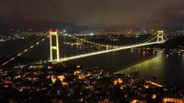 Fatih Sultan Mehmet K&ouml;pr&uuml;s&uuml; Sarıya B&uuml;r&uuml;nd&uuml;