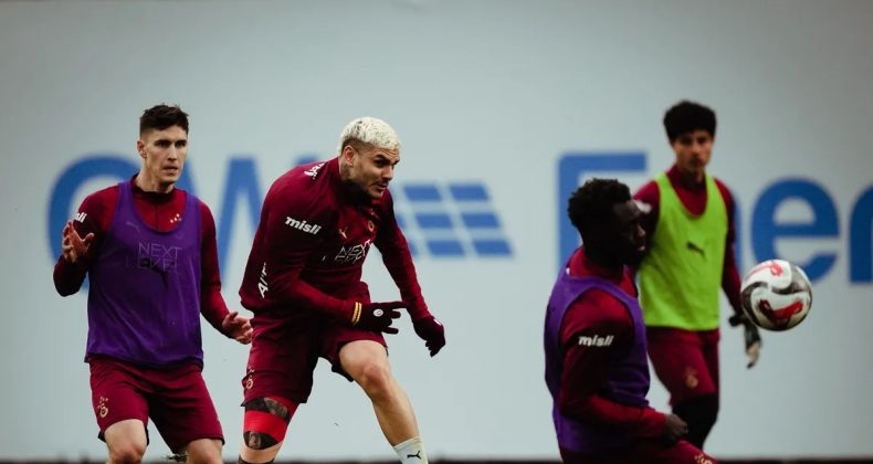 Galatasaray, Beşiktaş derbisinin hazırlıklarına başladı