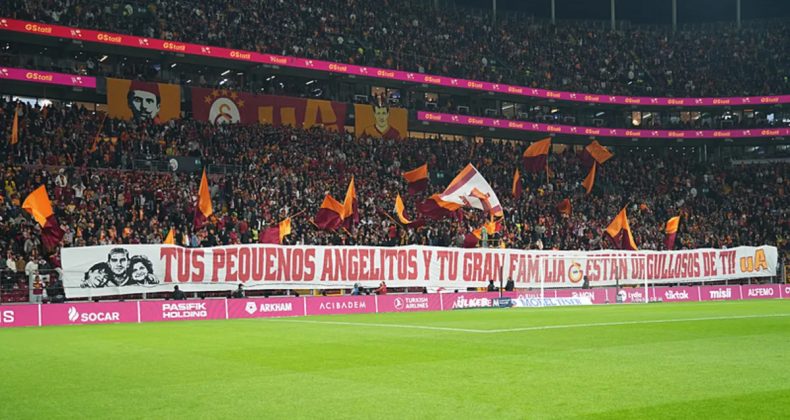 Galatasaray Taraftarından, Torreira i&ccedil;in &Ouml;zel Pankart!