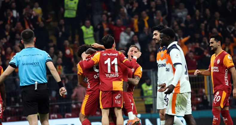 Galatasaray'dan Başakşehir'e karşı Süper Lig'de 8 maçlık 3 puan serisi!