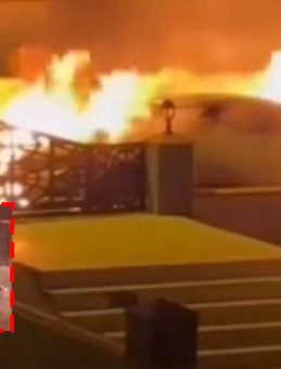 Gaziantep’te korku dolu anlar! Park halindeki lüks araç alev topuna döndü