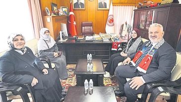 Gazzeli Meryem Erdoğan ile hayalini ger&ccedil;ekleştirdi