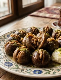 Geleneksel Sofraların Vazge&ccedil;ilmezi: Saray Usul&uuml; İncir Dolması