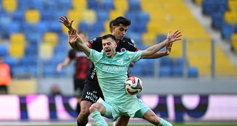 Gençlerbirliği – Kayserispor maçında kazanan çıkmadı!