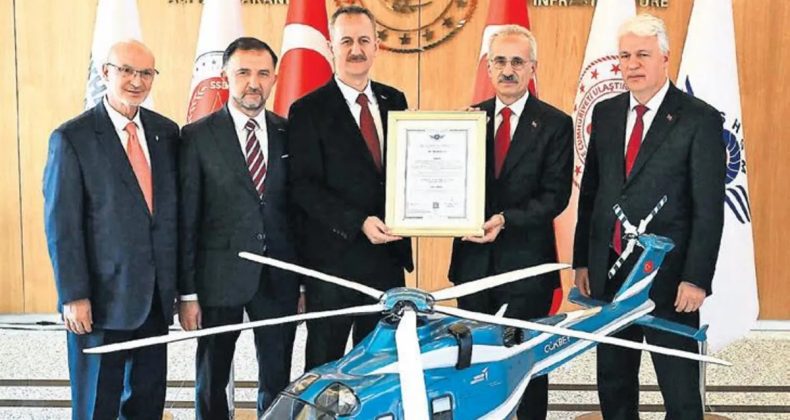 G&ouml;kbey Helikopteri U&ccedil;uş Onayını Aldı