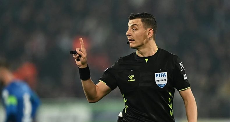 G&ouml;zler hakem Ozan Erg&uuml;n&rsquo;de