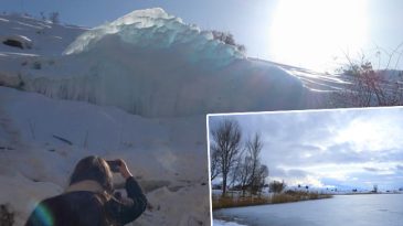 Hava sıcaklığı eksi 17 dereceye kadar d&uuml;şt&uuml;! Dondurucu soğuk etkisini s&uuml;rd&uuml;r&uuml;yor