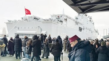 Hollanda&rsquo;da TCG Anadolu&rsquo;ya b&uuml;y&uuml;k ilgi