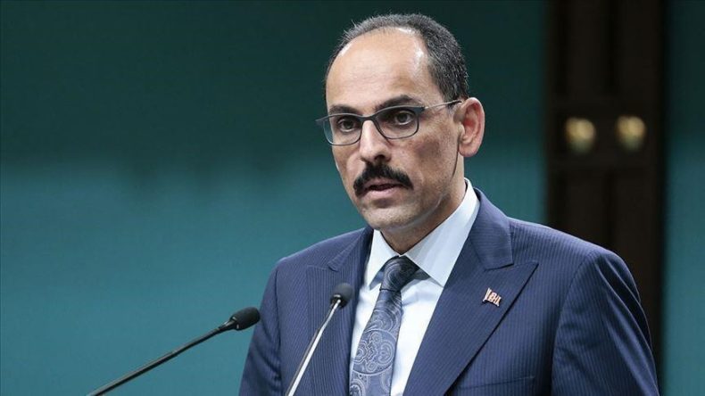 İbrahim Kalın Hamas heyetiyle g&ouml;r&uuml;şt&uuml;