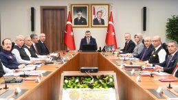 İ&ccedil;işleri Bakanı &Ccedil;ift&ccedil;i Başkanlığında Sınır G&uuml;venliği Toplantısı Yapıldı