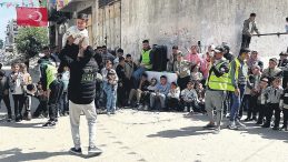 İHH&rsquo;dan Gazzeli &ccedil;ocuklara moral şenliği