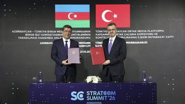İletişim Başkanlığı ile Azerbaycan Medya Kalkınma Ajansı Arasında Murabakat Zaptı İmzalandı
