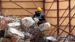 İnşaat alanına ka&ccedil;ak giren kişi merdiven boşluğuna d&uuml;şt&uuml;: 1 &ouml;l&uuml;
