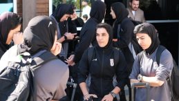 İran Kadın Futbol Takımı T&uuml;rkiye &uuml;zerinden &uuml;lkesine d&ouml;nd&uuml;