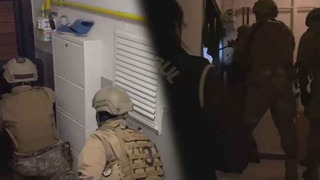 İstanbul'da Su&ccedil; &Ouml;rg&uuml;t&uuml;ne Operasyon: 5 G&ouml;zaltı