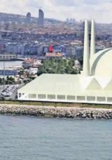 Kadık&ouml;y sahildeki caminin inşaat s&uuml;reci başlıyor
