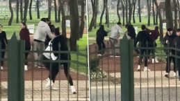 Kağıthane'de lise &ouml;ğrencileri birbirine girdi: 'Seni mermi manyağı yapacağım'