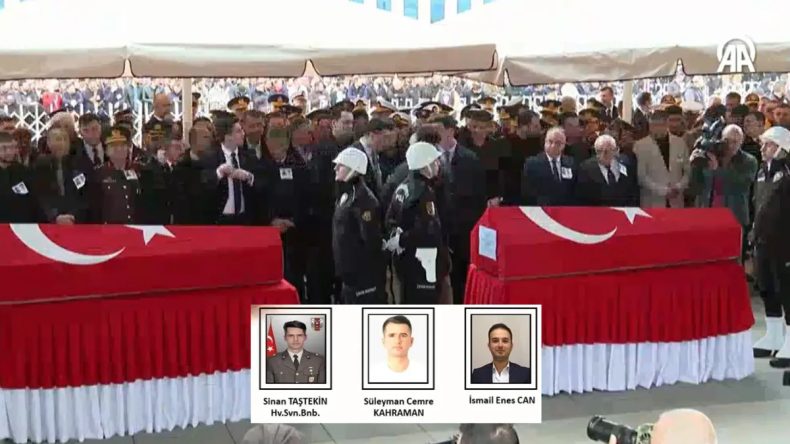 Katar'da helikopter kazası: Kahraman şehitlere son veda!