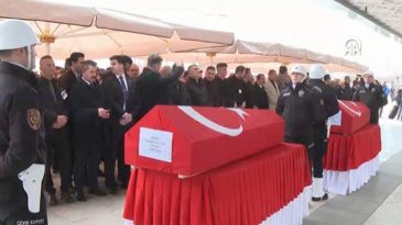 Katar'da Şehit Olan ASELSAN Teknisyenleri İ&ccedil;in T&ouml;ren D&uuml;zenlendi