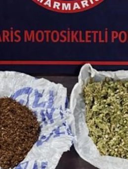 Kavga ihbarına giden polis torbalarca uyuşturucu yakaladı