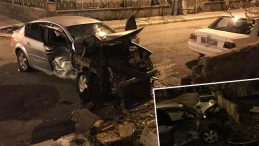 Kayseri'de İki Otomobil &Ccedil;arpıştı: 5 Yaralı