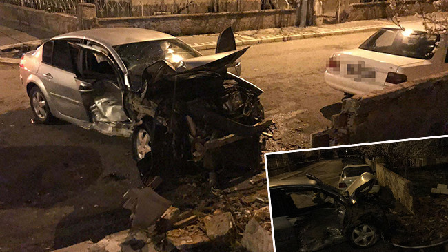 Kayseri'de İki Otomobil &Ccedil;arpıştı: 5 Yaralı