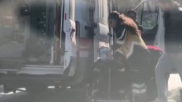 Kontrolden &Ccedil;ıkan Motosiklet Devrildi: 4 Yaralı