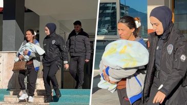 Konya'da bebeğinin bezinde uyuşturucu saklayan anne tutuklandı