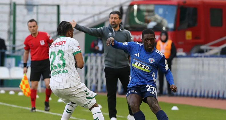 Konyaspor ile Kasımpaşa puanları paylaştı!