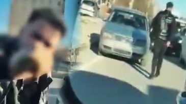 Magandanın cezası belli oldu! Trafikte ara&ccedil; yumruklamıştı