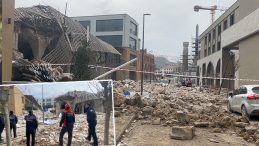 Malatya'da cami inşaatında g&ouml;&ccedil;&uuml;k: 1 kişi yaralandı