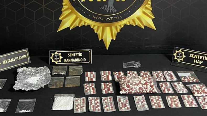 Malatya'da uyuşturucu operasyonu: 8 tutuklama