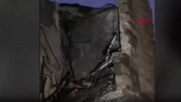 Mardin&rsquo;de facianın eşiğinden d&ouml;n&uuml;ld&uuml;: Evin bir b&ouml;l&uuml;m&uuml; &ccedil;&ouml;kt&uuml;!