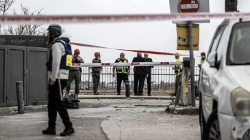 Mescid-i Aksa Yakınlarına F&uuml;ze Par&ccedil;ası D&uuml;şt&uuml;