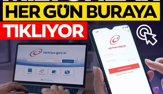 Milyonlar en &ccedil;ok buraya tıklıyor: E-Devlet&rsquo;te en &ccedil;ok aratılan hizmetler