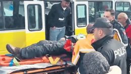 Minib&uuml;sten d&uuml;şen m&uuml;teahhit &ouml;ld&uuml;