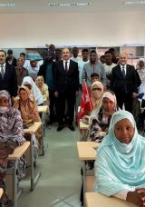 Moritanya'da İstiklal Marşı S&uuml;rprizi!