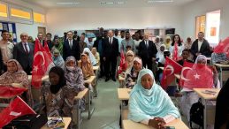 Moritanya'da İstiklal Marşı S&uuml;rprizi!