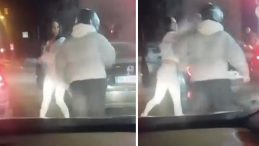 Motosiklet s&uuml;r&uuml;c&uuml;s&uuml; neye uğradığını şaşırdı: Uyarmak i&ccedil;in yanına gitti, saldırıya uğradı