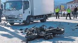 Motosikletli gen&ccedil; kızın hazin sonu