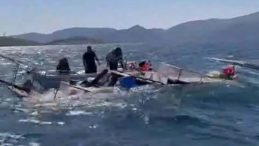 Muğla&rsquo;da balık&ccedil;ı teknesi yarı batık bulundu!