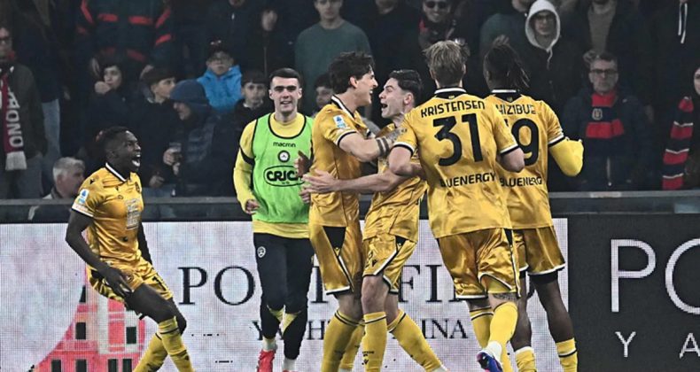 Nicolo Zaniolo asist yaptı, Udinese kazandı!