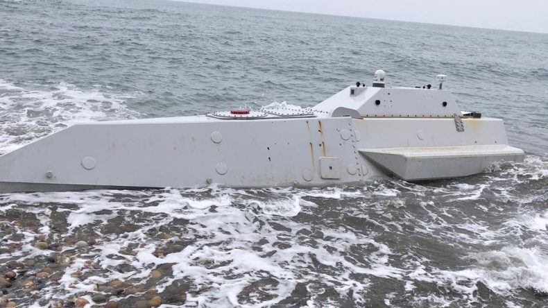 Ordu'da Sahilde İnsansız Deniz Aracı Bulundu