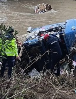 Osmaniye'de Feci Kaza: Hamıs &Ccedil;ayı'na U&ccedil;an TIR'ın S&uuml;r&uuml;c&uuml;s&uuml; Hayatını Kaybetti