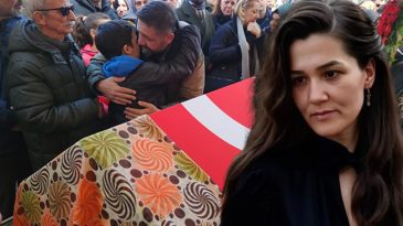 &Ouml;ğrencisi tarafından &ouml;ld&uuml;r&uuml;lm&uuml;şt&uuml;! Fatma Nur &ouml;ğretmen g&ouml;zyaşlarıyla son yolculuğuna uğurlandı! Oğlu annesiyle b&ouml;yle vedalaştı